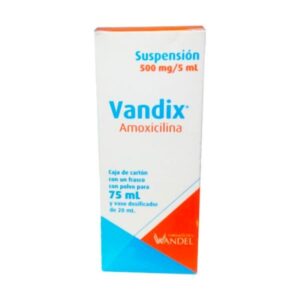 VANDIX 500 MG SUSP 75 ML