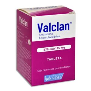 VALCLAN 875 MG TAB C10