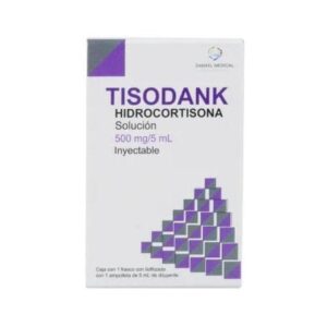 TISODANK 1 FA SOL INY 500 MG/5 ML