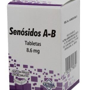SENOSIDOS A-B TAB 8.6 MG C/20 *ULT*