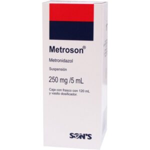 METROSON SUSP 250 MG C/120 ML