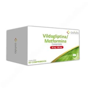 VILDAGLIPTINA/METFORMINA 50/850 TBLS C/60 *AVIVIA*