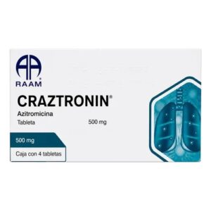 CRAZTRONIN 500 MG TAB C4
