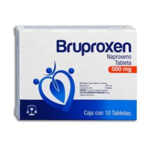 BRUPROXEN 10 TAB 500 MG