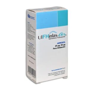 ULFHINLAS AIR SUSP/AER 120 DOSIS 25MC/50MC