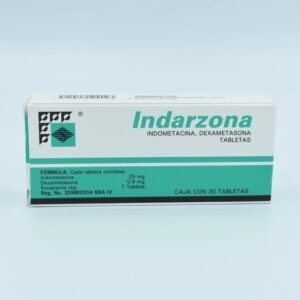 INDARZONA 30 TAB 25/0.5 MG