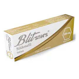 BLITSONS 100 MG  MASTICABLES SABOR MENTA C/4
