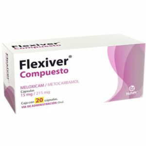 FLEXIVER-COMPUESTO CAPS 15 MG C/20