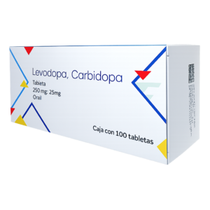 LEVODOPA/CARBIDOPA 250/25G C/100 COMPRIMIDOS