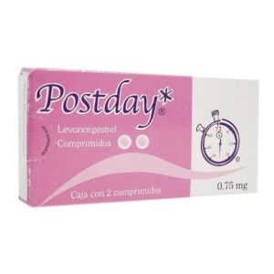 POSTDAY 0.75MG TAB C/2