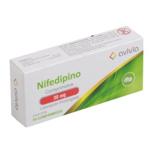 NIFEDIPINO 30MG C/30 COMP AVIVIA LP