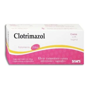 CLOTRIMAZOL V CREMA 2% C/3 APLICLADORES DUAL 20 GR