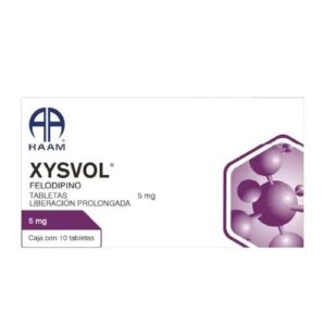 XYSVOL FELODIPINO LP 5MG TBLS C/10