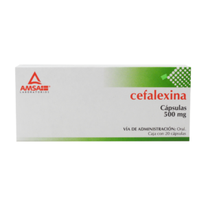 CEFALEXINA 500 MG CAP C/20