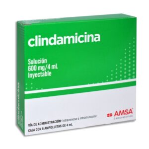 CLINDAMICINA INY 600 MG C5