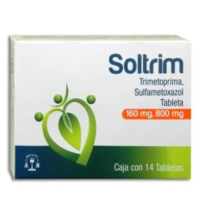 SOLTRIM SULFAMETOXAZOL/TRIMETOPRIMA 160/800 MG TAB C14