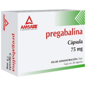 PREGABALINA CAPS 75 MG C/28