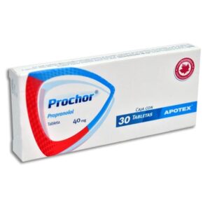 PROCHOR PROPANOLOL TAB 40 MG C/30