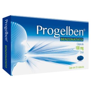 PROGELBEN BENZONATATO  20 CAPS 100 MG
