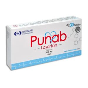 PUNAB LOSARTAN TAB 50 MG C/30