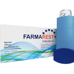 FARMAREST AEROSOL SALBUTAMOL ASMA C/20 MG