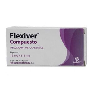 FLEXIVER-COMPUESTO CAPS 15 MG C/10