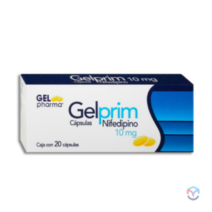 GELPRIM NIFEDIPINO CAPS 10 MG C/20
