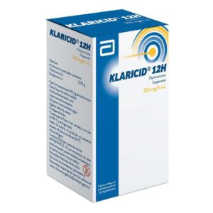 KLARICID 12H 250MG/5ML SUSP 60ML