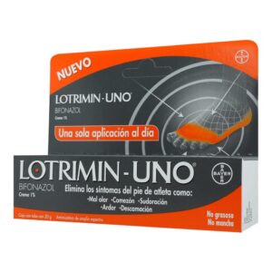 LOTRIMIN UNO CRA 1% 20G
