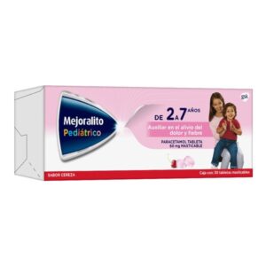 MEJORALITO TAB MAST C/30 PARACETAMOL *GSK*