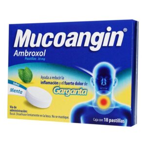 MUCOANGIN MENTA 20MG PAST C18