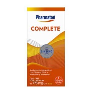 PHARMATON COMPL SUPL ALIM G115+VIT 100TAB