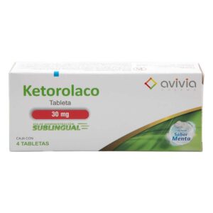 KETOROLACO SUBLINGUAL 4 TAB 30 MG