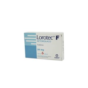 LOROTEC KETOROLACO F 6 TAB 30 MG