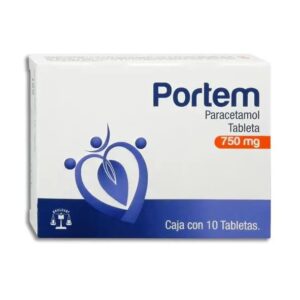 PARACETAMOL PORTEM C /10 TAB 750 MG