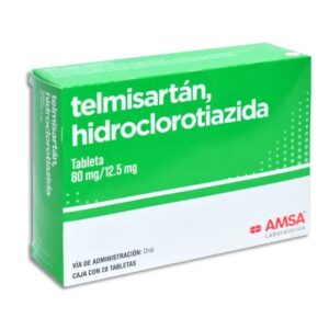 TELMISARTAN,HIDROCLOROTIAZIDA 80MG/12.5MG TAB C/28