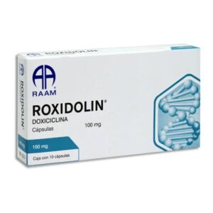 ROXIDOLIN DOXICILINA 100 MG CAP C10