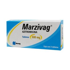 MARZIVAG AZITROMICINA 500 MG TAB C3