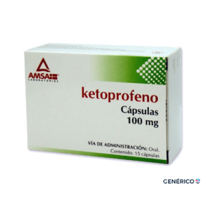 KETOPROFENO CAPS 100 MG C/15