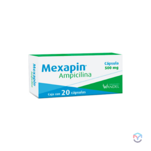 MEXAPIN AMPICILINA 500 MG CAP C20