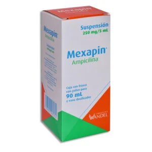 MEXAPIN (AMPICILINA 250G/5ML) 90ML SUSP