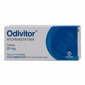 ODIVITOR ATORVASTATINA 20 MG C/10
