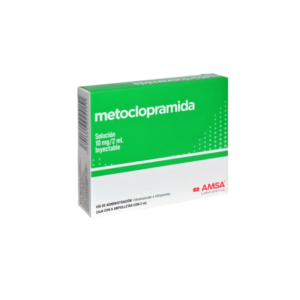METOCLOPRAMIDA INY 10 MG C/6