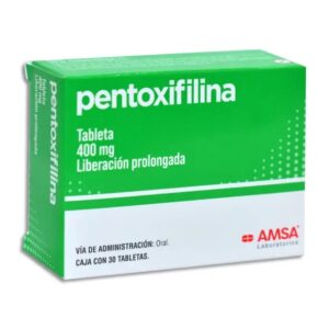 PENTOXIFILINA 400MG C/30 TAB AMSA