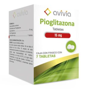 PIOGLITAZONA 7 TAB 15 MG