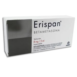 ERISPAN INY 8 MG/2 ML C/1