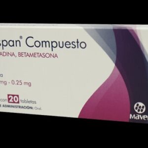 ERISPAN COMPUESTO TAB C/20