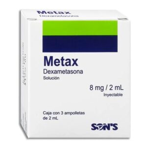 METAX SOL INY C/3 DEXAMETASONA