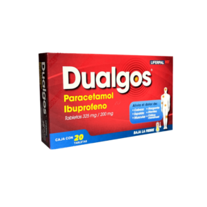 DUALGOS TAB C/20 IBUPROFENO/PARACETAMOL