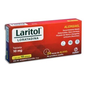 LARITOL TAB 10 MG C/10